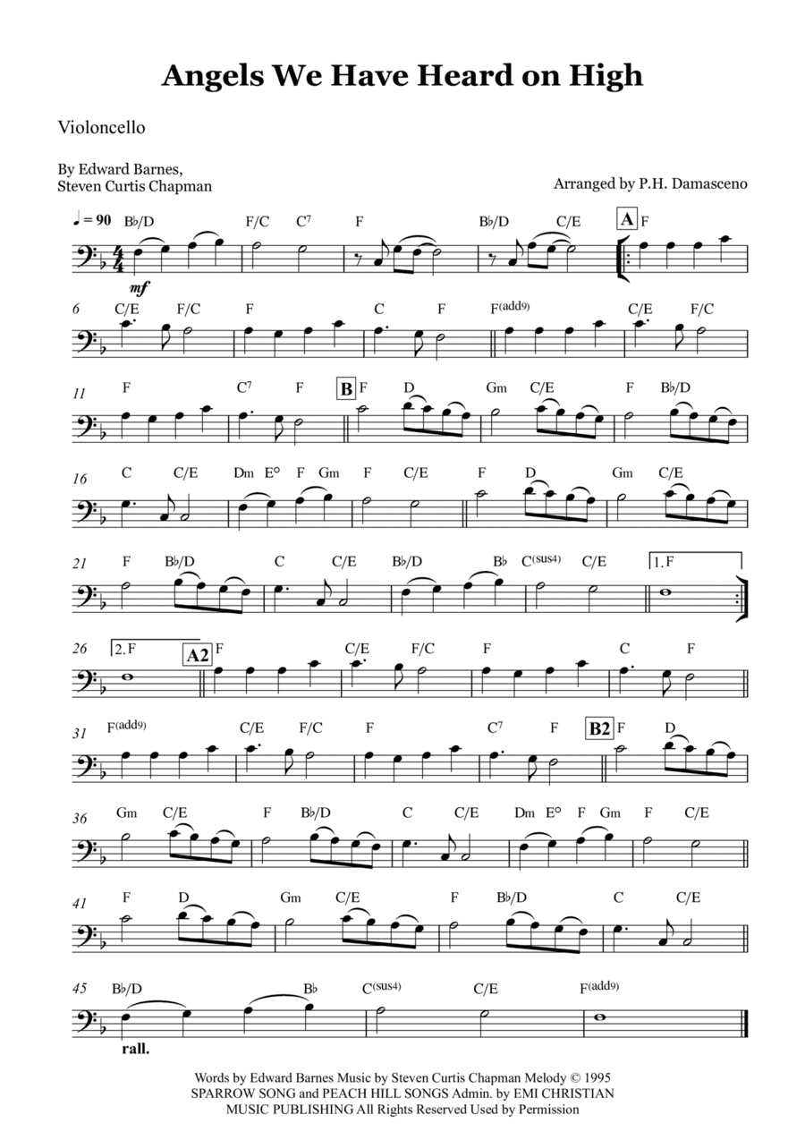 Angels We Have Heard On High (arr. P.H. Damasceno)