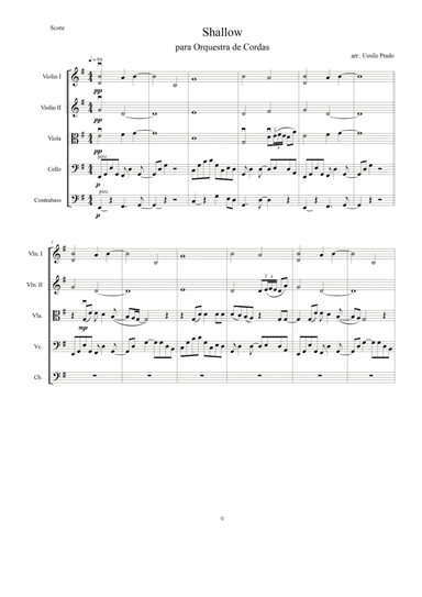 Shallow (arr. Betsuel Uesile Prado)