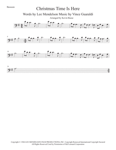 Christmas Time Is Here (arr. Kevin Busse)
