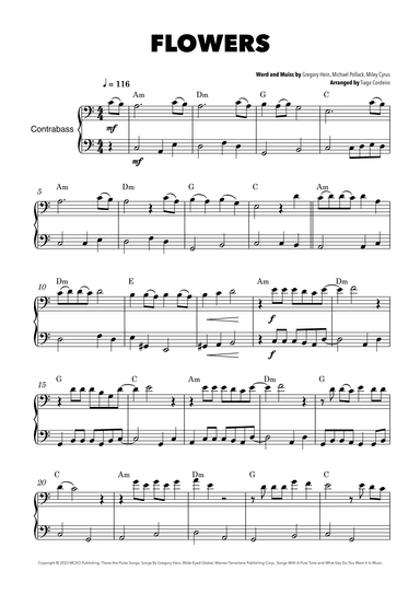 Flowers (arr. Tiago Cordeiro)