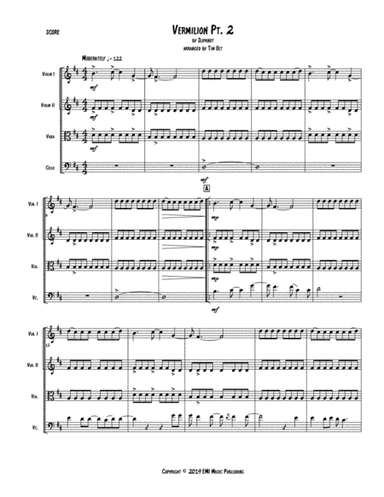 Vermillion (arr. Tim Olt)