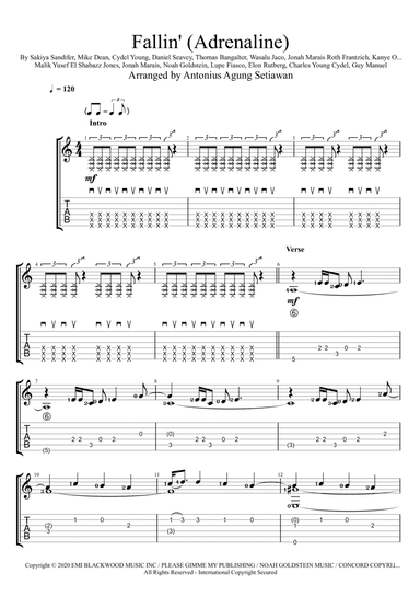 Fallin (arr. Antonius Agung Setiawan)