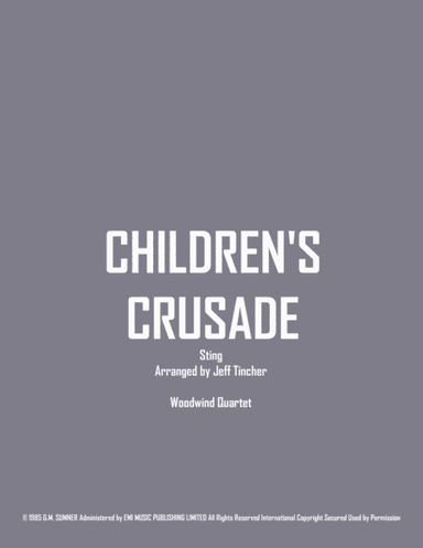 Children's Crusade (arr. Jeff Tincher)