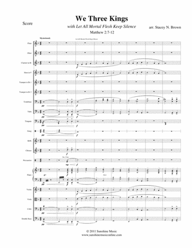 We Three Kings (arr. Sunshine Music)