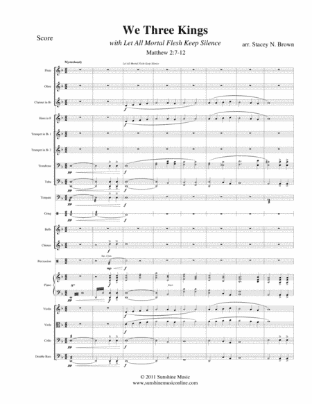 We Three Kings (arr. Sunshine Music)