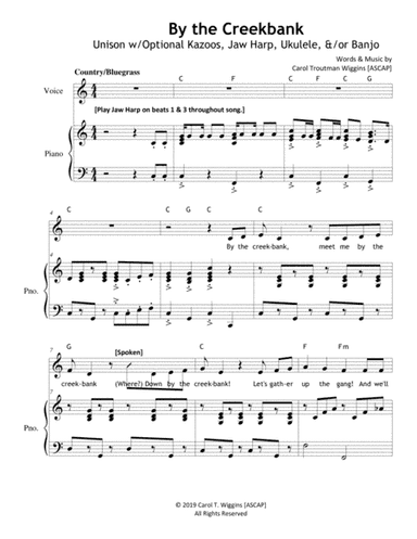 By the Creekbank (Unison)