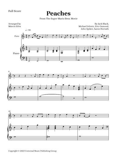 Peaches (arr. Márcio Silva)