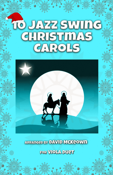 10 Jazz Swing Carols for Viola Duet (arr. David McKeown)