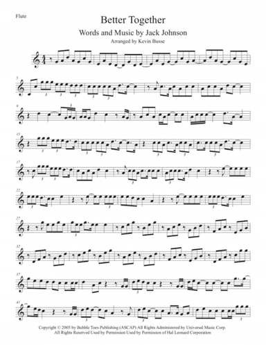 Better Together (arr. Kevin Busse)