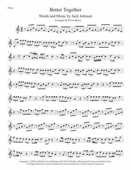 Better Together (arr. Kevin Busse)