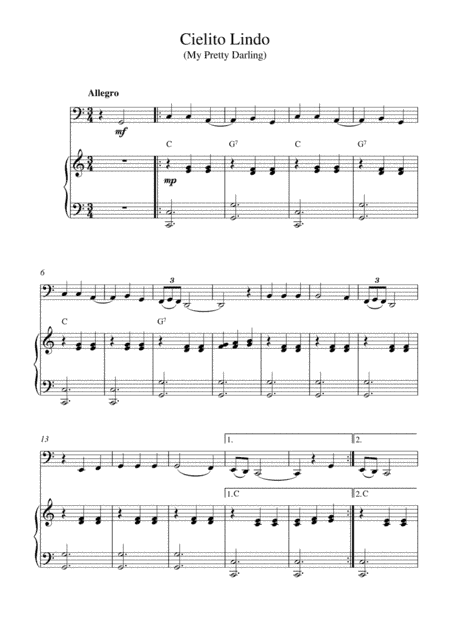 Cielito Lindo (My Pretty Darling) (arr. Kaiserin Rebecca)