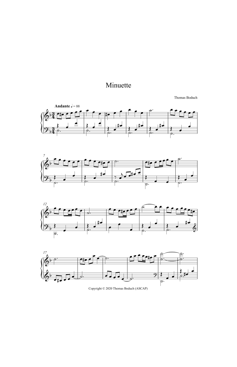 Minuet