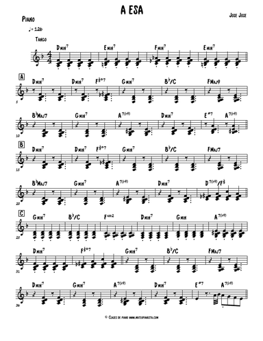 A Esa (arr. Mateo Aguilar)