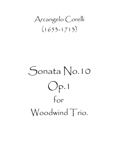 Sonata No.10 (arr. Spence Bundy)