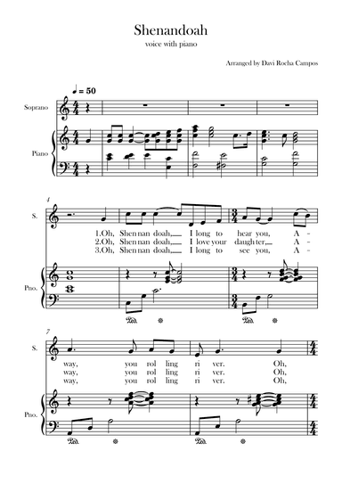 Shenandoah (arr. Davi Rocha Campos)
