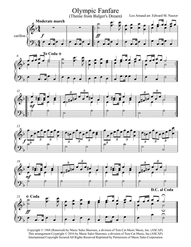 Bugler's Dream (olympic Fanfare) (arr. Edward M. Nassor)