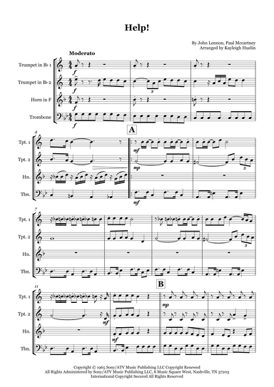 Help! (arr. Kayleigh Huelin)