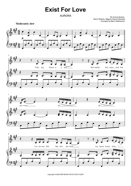 Exist For Love (arr. Mario Stallbaumer)