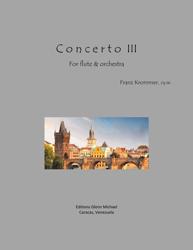 Krommer Concerto for Flute (arr. Editions Glenn Michael)