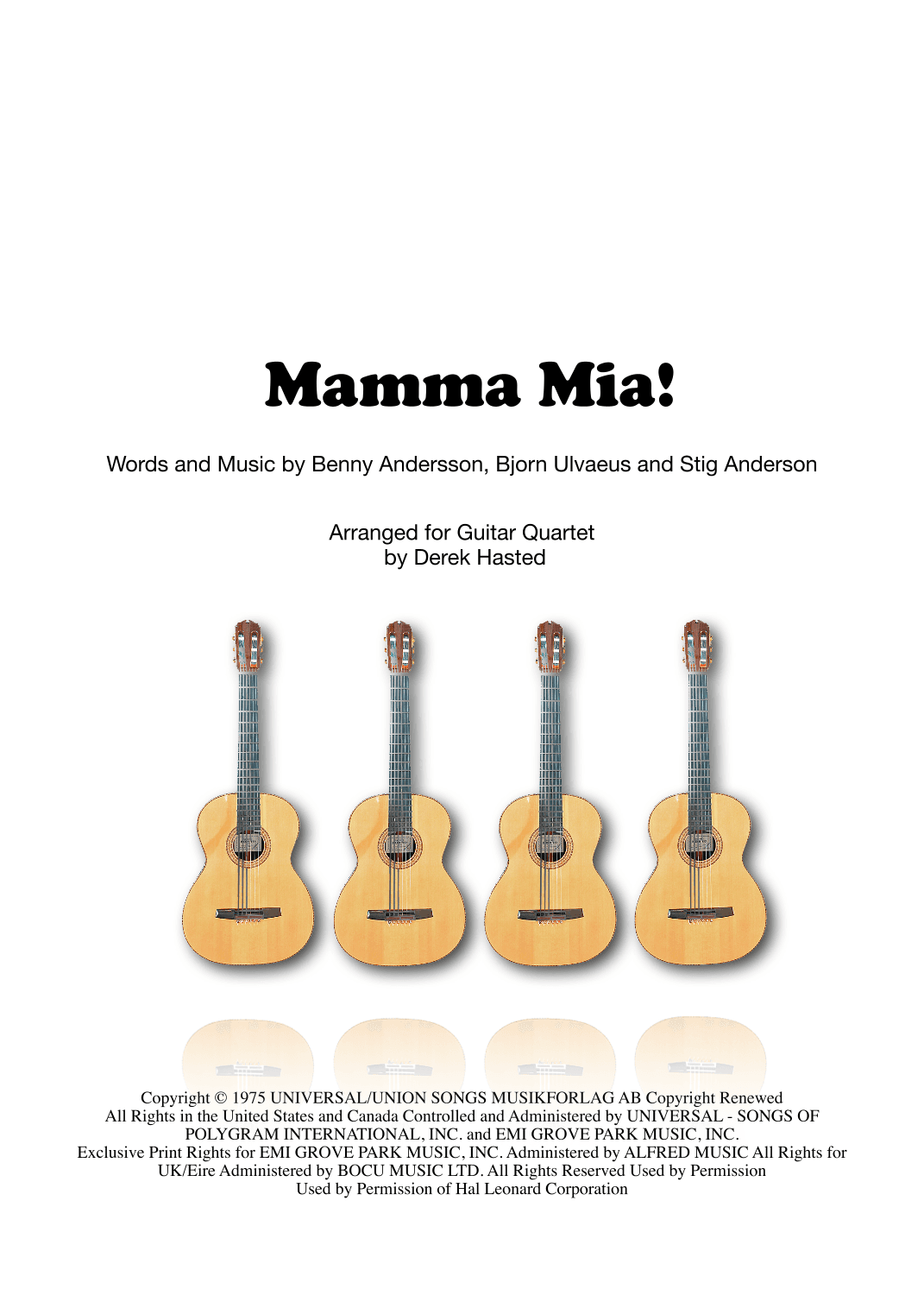Mamma Mia (arr. Derek Hasted)