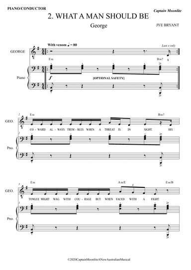 WHAT A MAN SHOULD BE