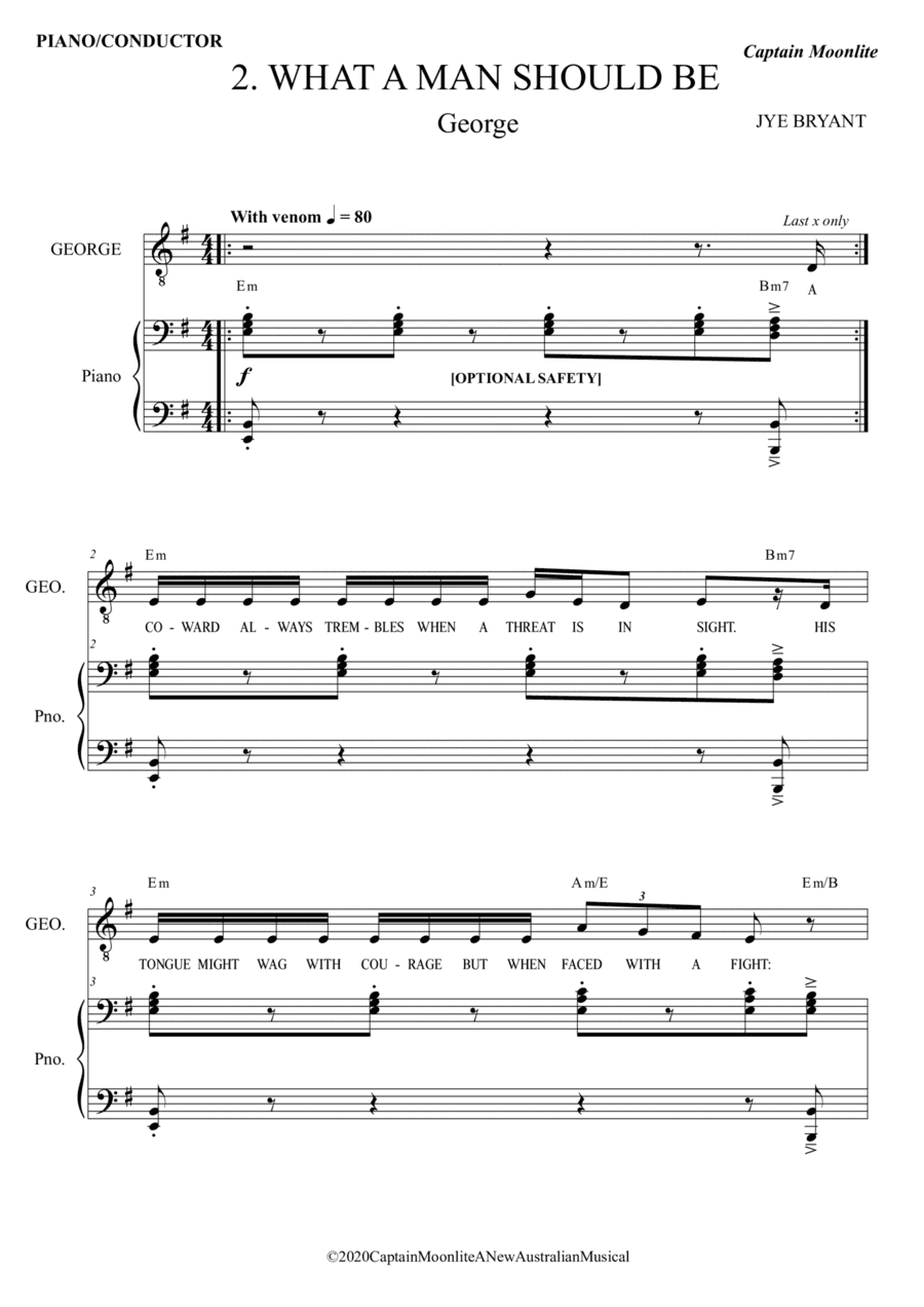 WHAT A MAN SHOULD BE