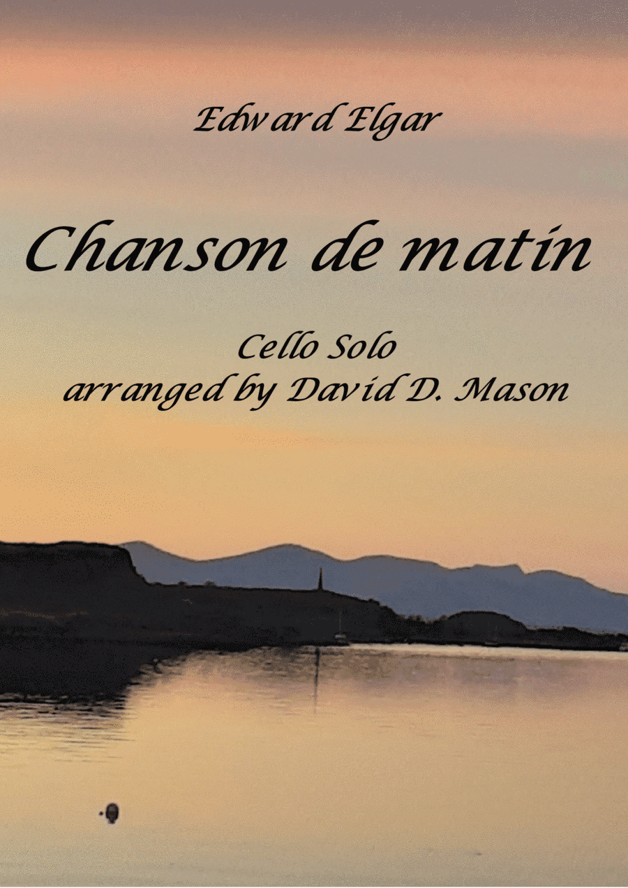 Chanson de matin, Op. 15, No.2 (arr. David D. Mason)