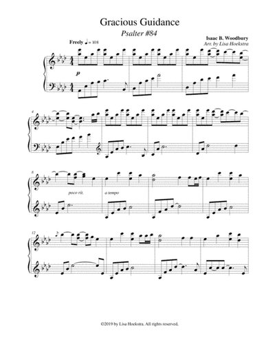 Gracious Guidance (Psalter #84) (arr. Lisa Hoekstra)