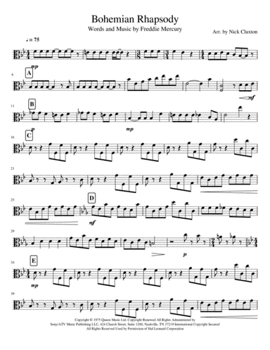 Bohemian Rhapsody (arr. Nick Cluxton)