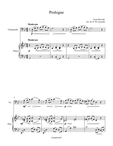 Prologue (arr. Nick Lacanski)