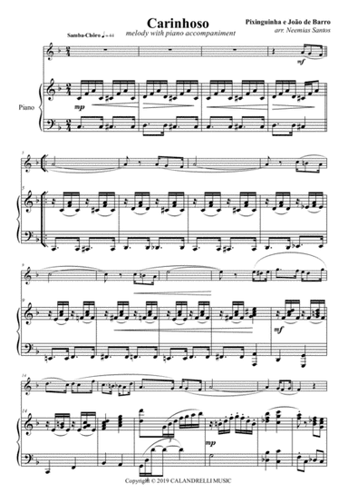 Carinhoso (arr. Neemias Silva Santos)