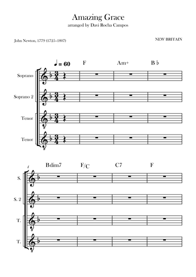 Amazing Grace (arr. Davi Rocha Campos)