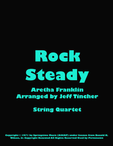 Rock Steady (arr. Jeff Tincher)