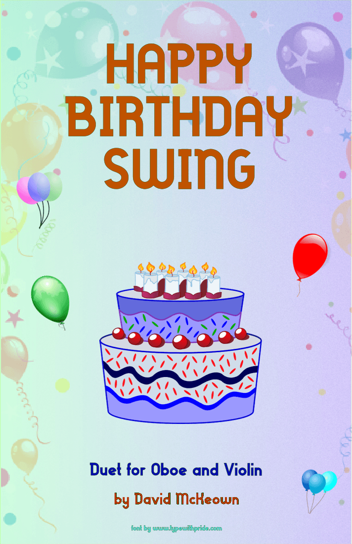 Happy Birthday Swing, for Oboe and Violin Duet (arr. David McKeown)