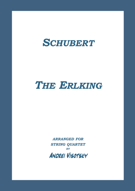 The Erlking - Der Erlkönig (arr. A. Visotsky)