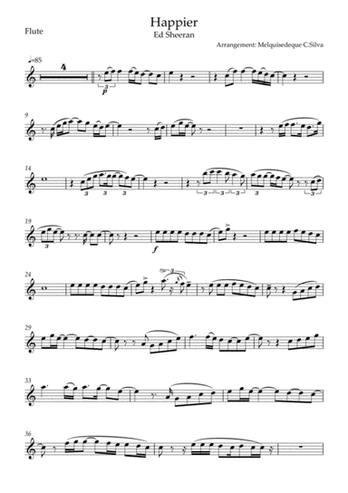 Happier (arr. Melquisedeque C.Silva)