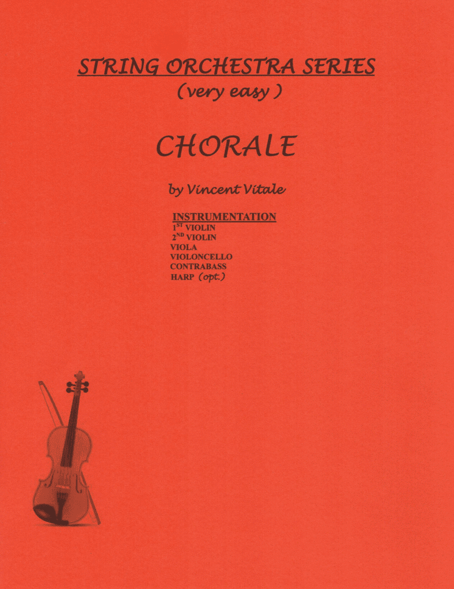 CHORALE  w/opt. Harp  (very easy)