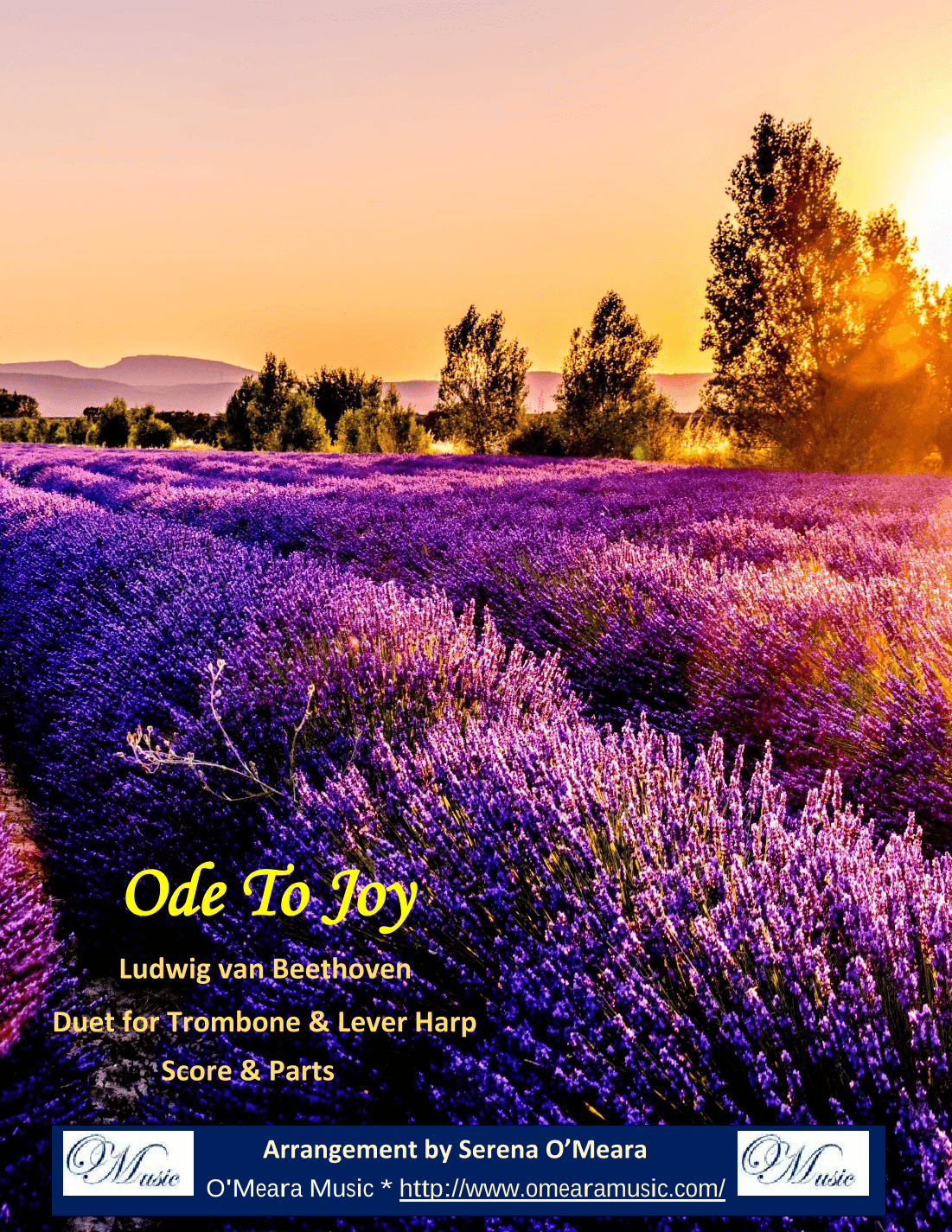 Ode to Joy, Duet for Trombone & Lever Harp (arr. Serena O'Meara)