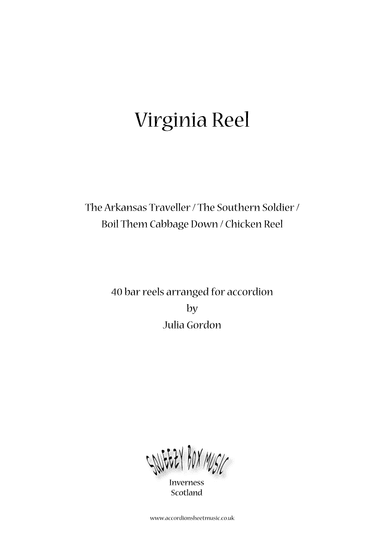 Virginia Reel (Arkansas Traveller / The Southern Soldier / Boil Them Cabbage Down / Chicken Reel) (arr. Julia Gordon)
