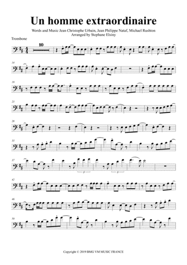 Un Homme Extraordinaire (arr. Stephane ELSINY)