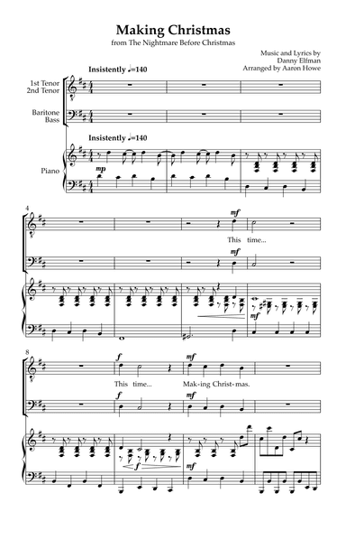 Making Christmas (arr. Aaron Howe)