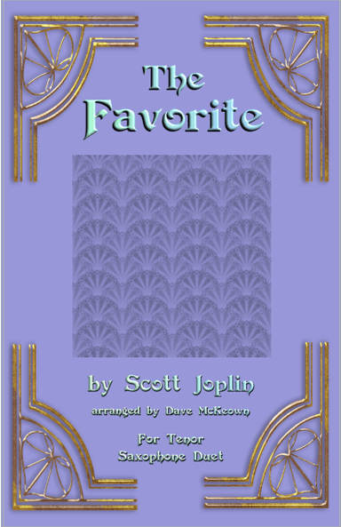 The Favorite, Two-Step Ragtime for Tenor Saxophone Duet (arr. Dave McKeown)