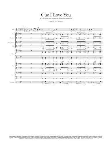 Cuz I Love You (arr. David Thompson)