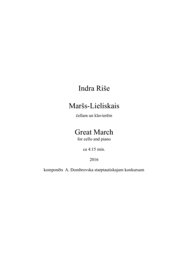 Great March