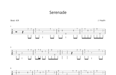 Serenade (arr. Bettina Schipp)