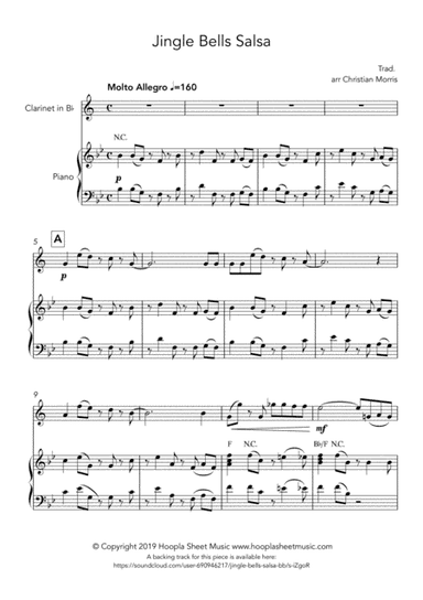 Jingle Bells Salsa (arr. Hoopla Sheet Music)