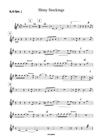 Shiny Stockings (vocal Version) (arr. Count Basie)