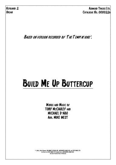 Build Me Up, Buttercup (arr. Mike West)