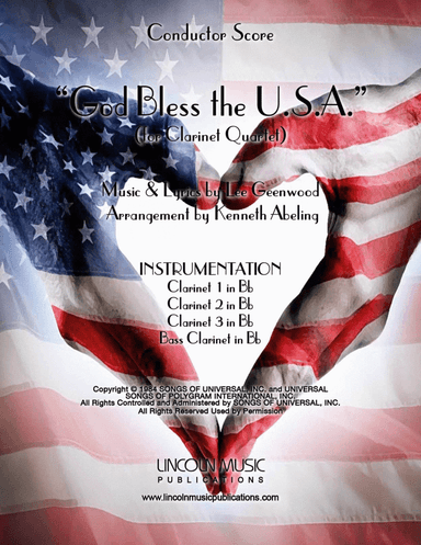 God Bless The U.s.a. (arr. Kenneth Abeling)
