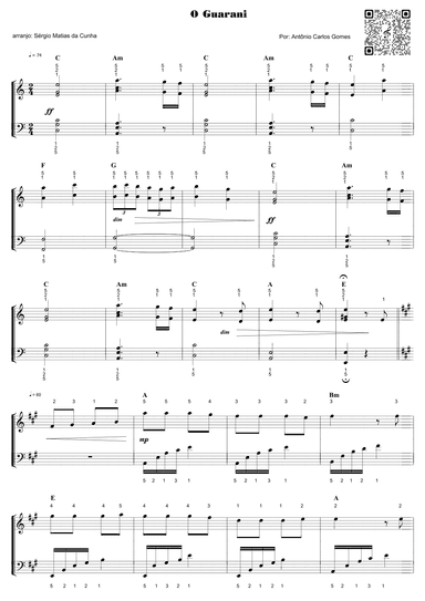 O Guarani (arr. Sérgio Matias da Cunha)